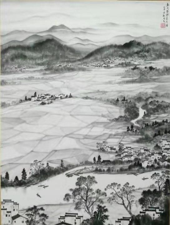  「建国」建国70周年重点推荐艺术家刘国志国画作品欣赏