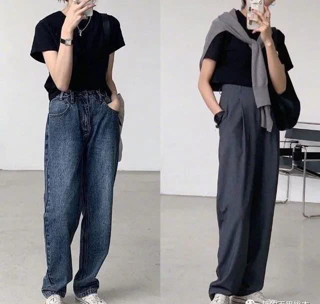  感觉也很■无需羡慕他人会穿，一件单色短袖配搭出个性时尚，你也可以拿下