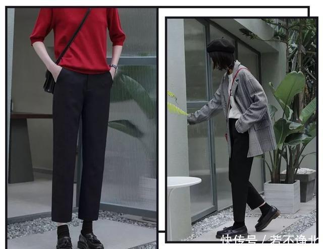 适合:裤子不要乱穿,不同的腿型,适合的裤子也不同!