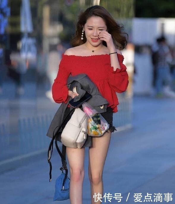  「美女」摄影：短裤美女的美腿如果排“第二”，谁敢排“第一”！