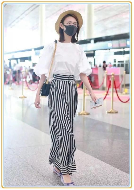 看了王艳的阔腿裤，再看陈瑶，网友:才知道少女和辣妈差距有多大