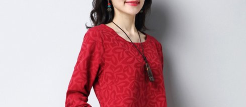 60后妈妈，别穿得太土气!9月刚上架的棉麻装，款款减龄又好看