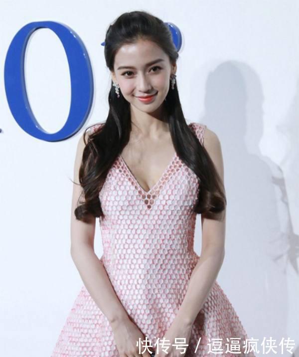 景甜与baby同时秀好身材，但这事业线差距也太大了