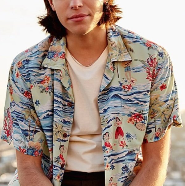 怀旧经典!夏威夷衬衫是今年回潮的独特搭配单品!