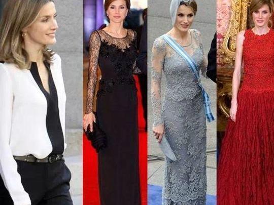 西班牙王后白色裙装亮相典礼气质完胜凯特，她才是凯特的时尚劲敌