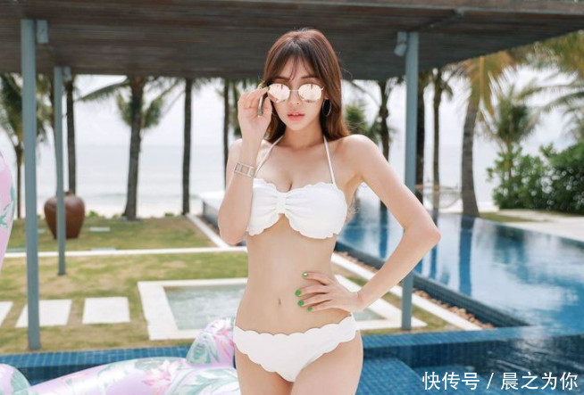  自信|苗条好看的泳衣美女，提升自信美，穿出有格调的女神魅力！