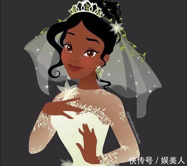 『乐佩公主』官宣!迪士尼公主结婚啦,公主们穿上婚服,花木兰的旗袍最好看!