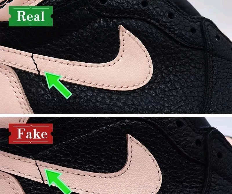  #黑粉#Aj1黑粉脚趾高风险？真与假的比较有多真实？