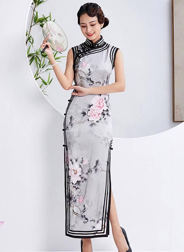  女性■35岁女性怎么穿旗袍才漂亮？春季照着穿搭，展示别样东方风情