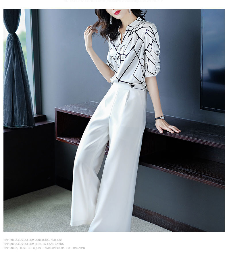 连衣裙早就过季了!现在流行的优雅套装，随便一款都高挑吸引人