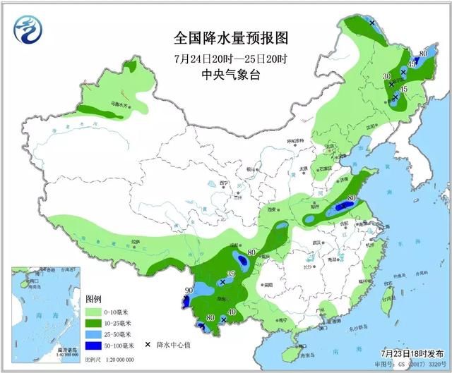 雨小也别怕，未来三天雨水连连