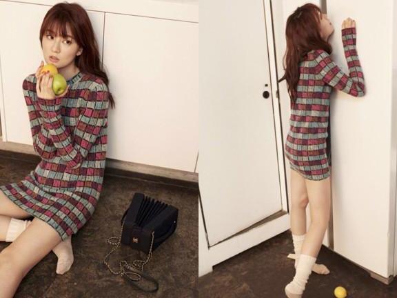 乔欣厉害了，拍写真撞衫超模也不输，网友：腿长有两米？