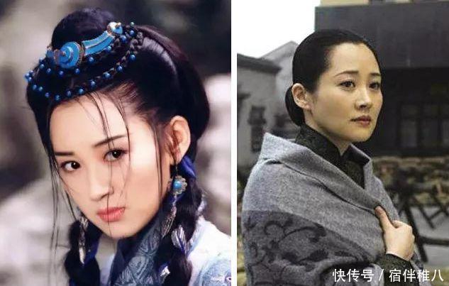 「针织衫」51岁许晴太会穿,针织衫轻松穿出高级感,22年前的造型现在仍流行