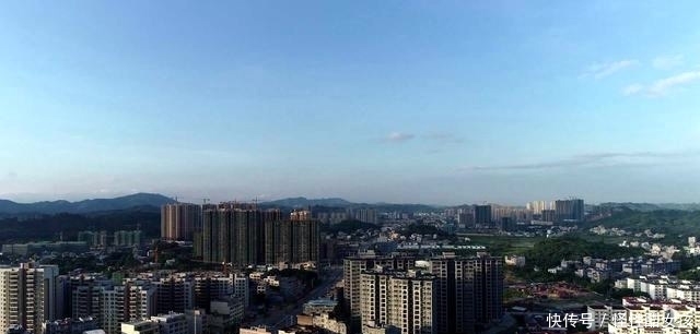 航拍广西最富有的小县城