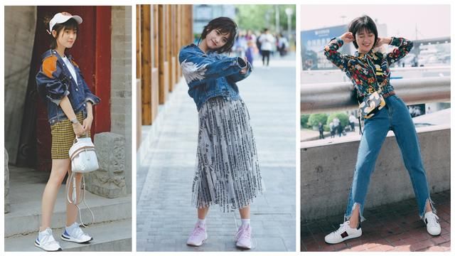 沈月五五分装扮经常被吊打，学会高腰穿法的她显高显气质好不好