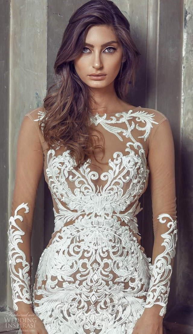  「系列」Nektaria 婚纱系列 垂坠华丽婚纱带给新娘好心情