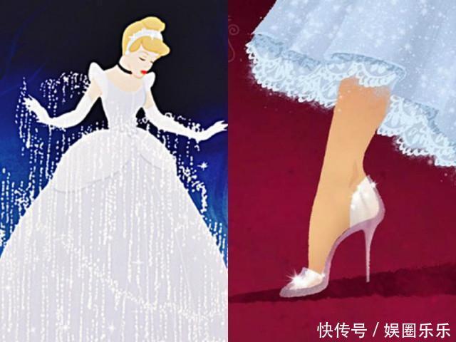 艾莎@迪士尼公主裙子下的“秘密”,花木兰中国风,艾莎女王冷艳