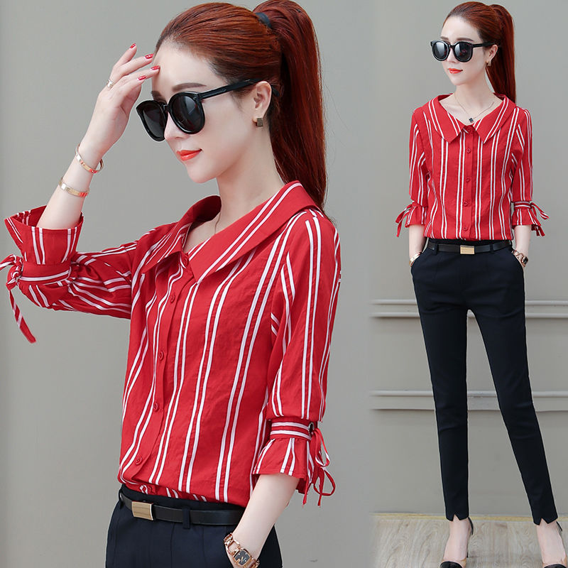 才38岁，没必要穿的像大妈，试试小衫+小脚裤，美嫩的像25