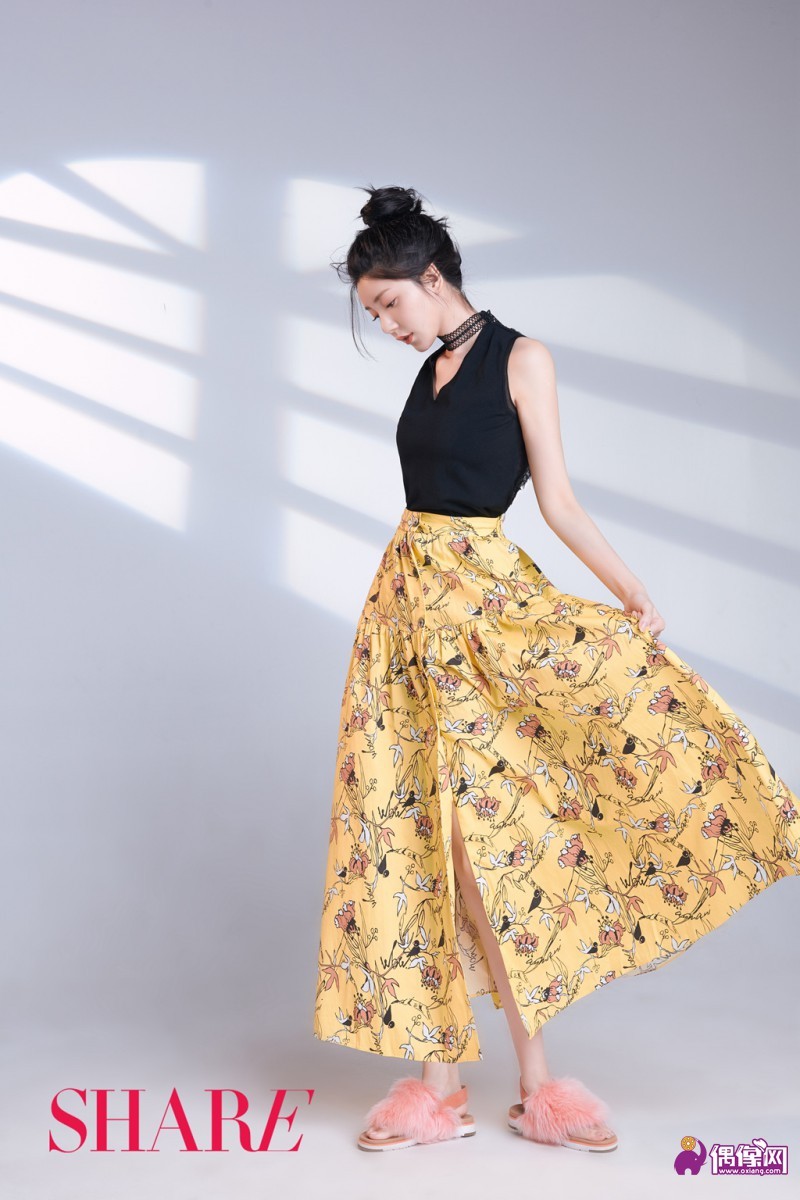 郭雪芙时尚大片曝光 百变女神化身魅力新娘