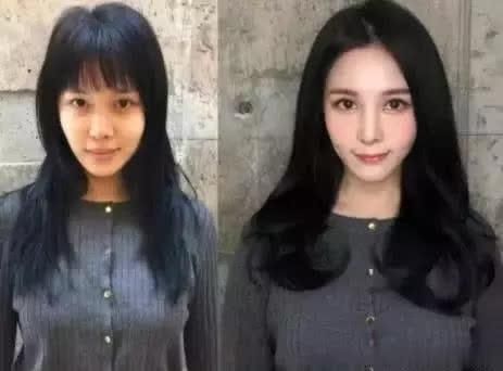 非洲妹子和中国妹子化妆前后对比图，看完你想选哪一个？