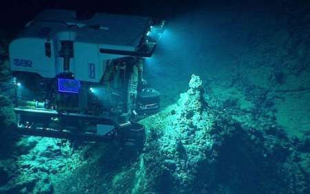 潜水员在海底10000米处发现令人紧张的东西,