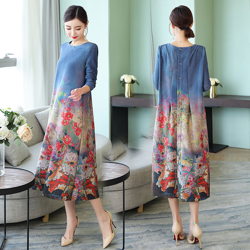 这酒红裙找了3天3夜，太好看了!款款精致，妈妈穿上减龄像30