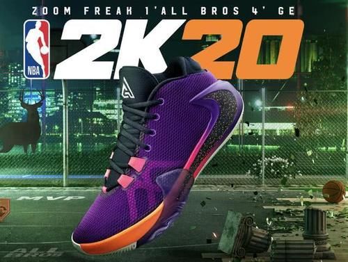  「NBA2K20」NBA2K20推出Zoom Freak 1新配色，游戏迷们要行动了！