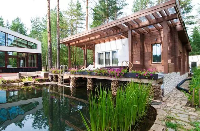 精选 | 32个别墅花园养鱼池设计方案