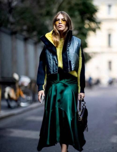  【精致】半身裙眼花缭乱？缎面裙高光泽质感引领时尚，穿出精致高贵美