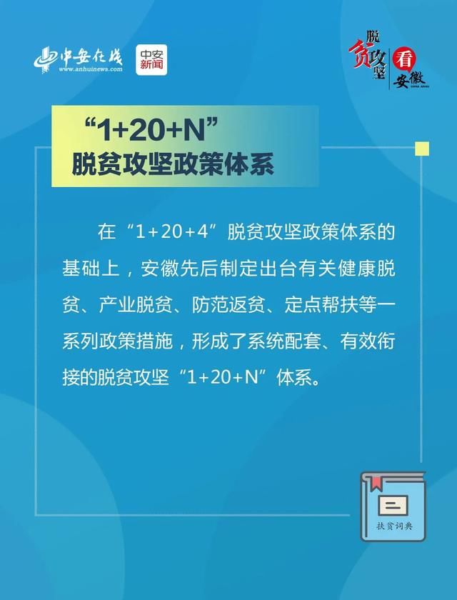  词典：涨知识！九张图带你读懂安徽“扶贫词典”