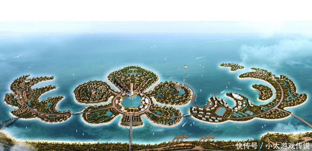  [人工岛]中国再夺世界眼球，耗资1600亿，人工岛面积是梵蒂冈的2