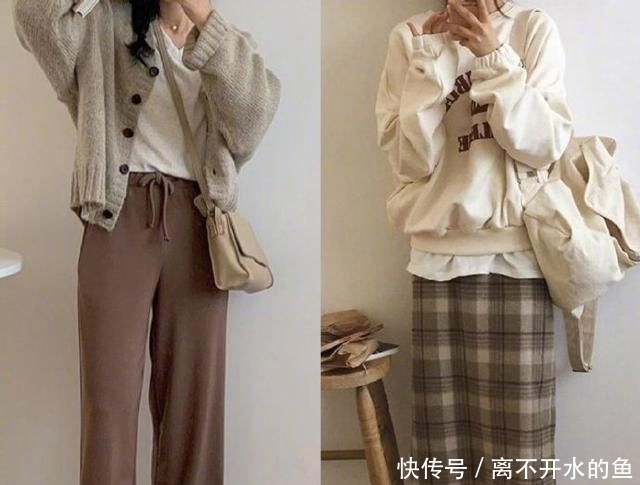  冬季@百看不厌的大地色!高级感冬季穿搭,上班族通勤气质女神必备