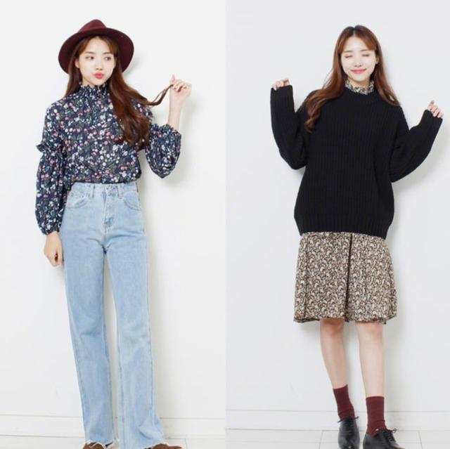 20岁到38岁女性的早秋穿搭，衬衫搭配鱼尾半身裙，气质又有女人味