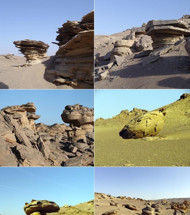  雅丹地貌@新疆的雅丹地貌，就是这么震撼