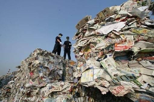 中国对这种东西说不,禁止进口!欧美国家垃圾成