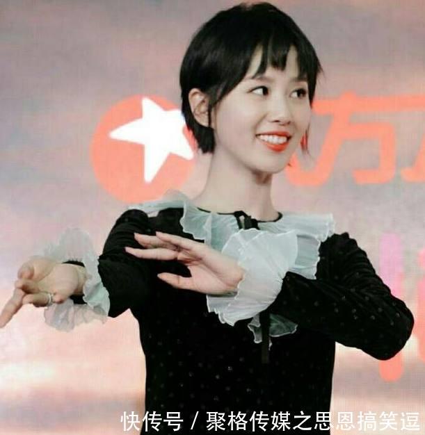 刘诗诗的短发，刘雯的短发，赵丽颖的短发，都赶不上她的短发迷人