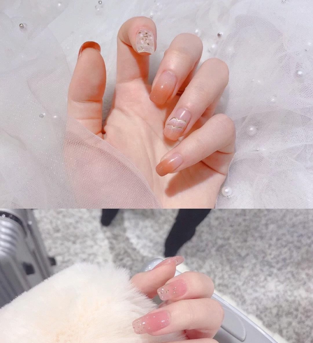  粉色调@2020年最最最火的美甲系列来了，显手白又时髦，仙女必get！