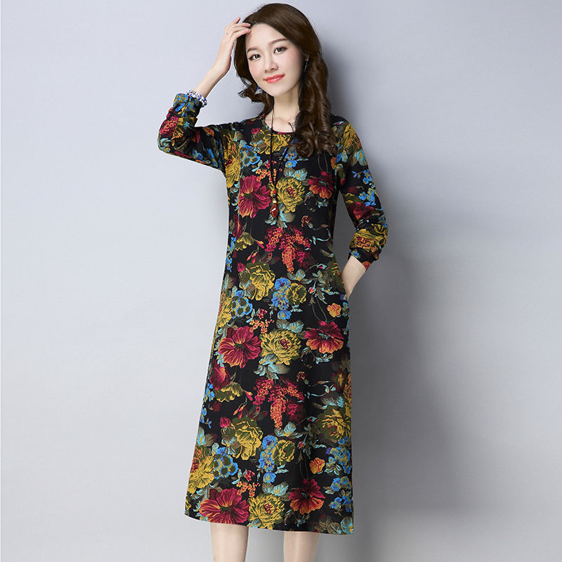 60后妈妈，别穿得太土气!9月刚上架的棉麻装，款款减龄又好看