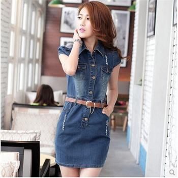 牛仔装不仅百搭，随意，还能穿出温柔，可爱感