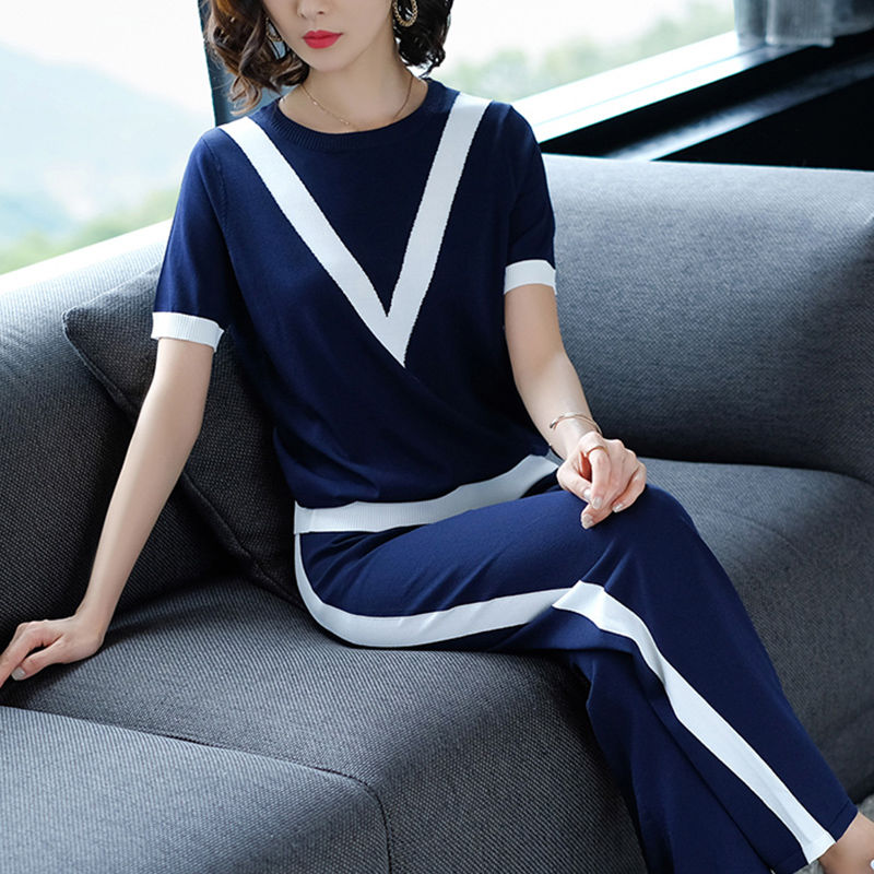 还别说!小个子老婆遇上阔腿裤套装，洋气有范!穿出170既视感