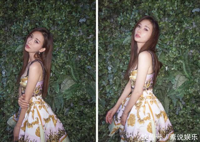 林志玲晒照，穿这裙子显身材，真想知道她有多少条漂亮的裙子！