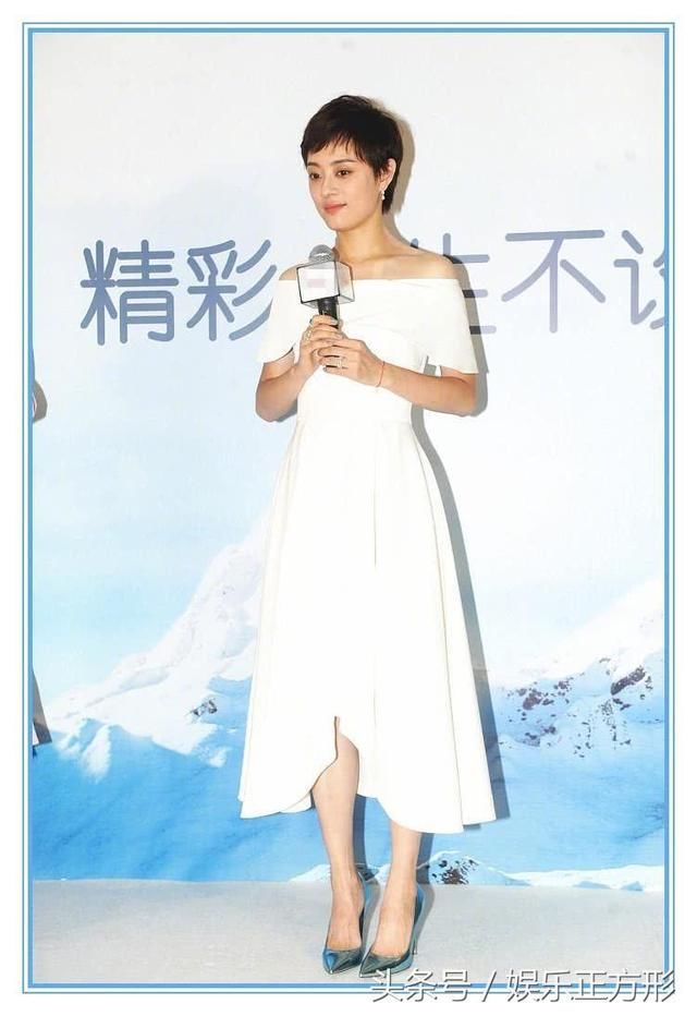 当35岁孙俪和35岁吴昕同穿一字肩裙，才知道已婚和单身差距有多大