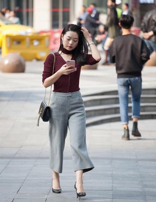  装扮效果|看到美女的效果后，终于理解什么叫知性美