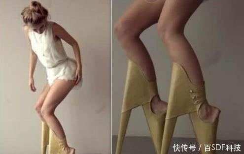 最奇葩的高跟设计，会有几个女生可以接受呢？