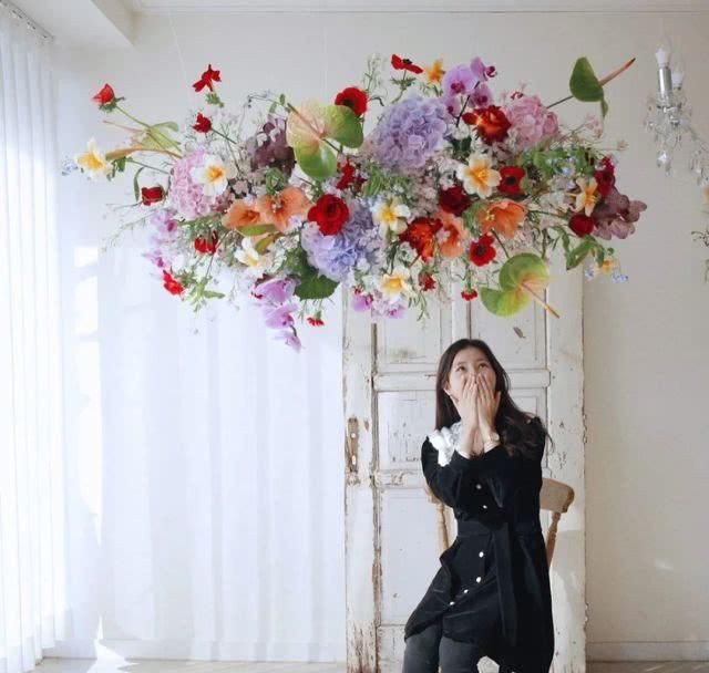  #洗脑#爱上了！和春风一起抵达的香芋紫，比淡黄的长裙还洗脑