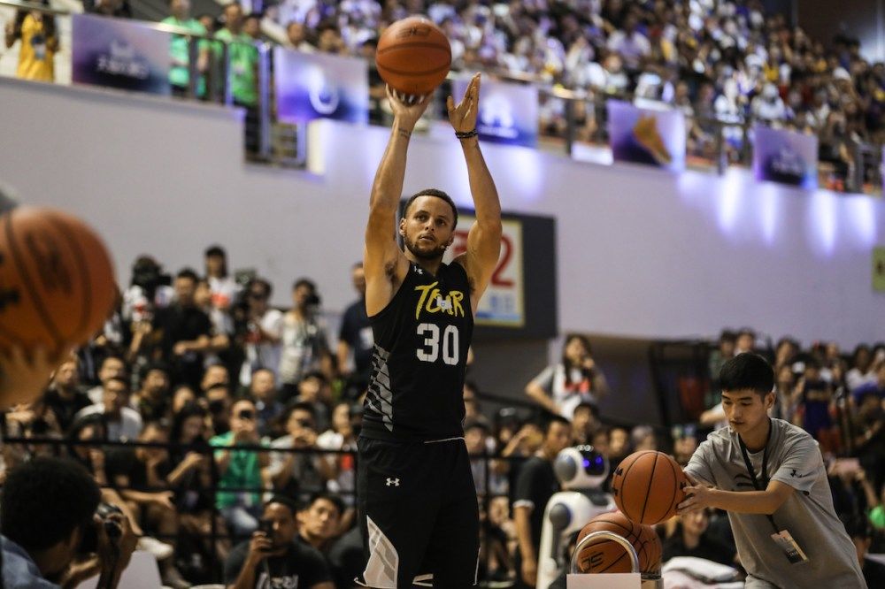 Under Armour 2018威 5 不凡Stephen Curry 亚洲行中国武汉站活动