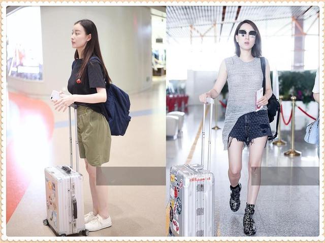 看了马苏的短裤，再看看倪妮，网友：清新和轻浮的差距一目了然！