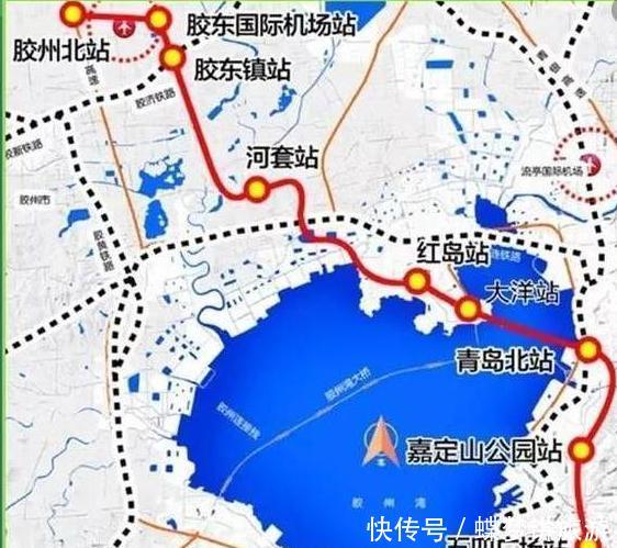 山东迎来青岛地铁8号线，途经5个行政区，缓解多地交通压力