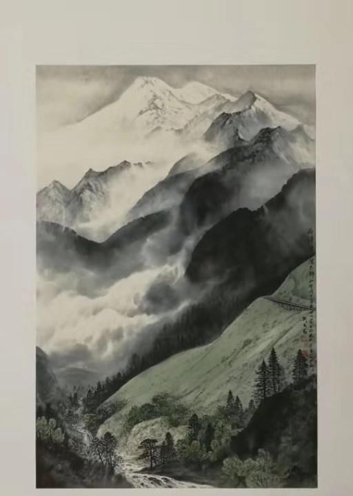  「建国」建国70周年重点推荐艺术家刘国志国画作品欣赏