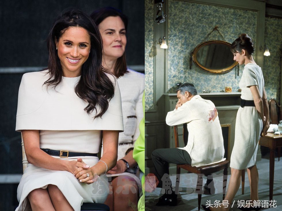 10张图揭示梅根模仿奥黛丽赫本的时尚风格 网友:梅根，加油!